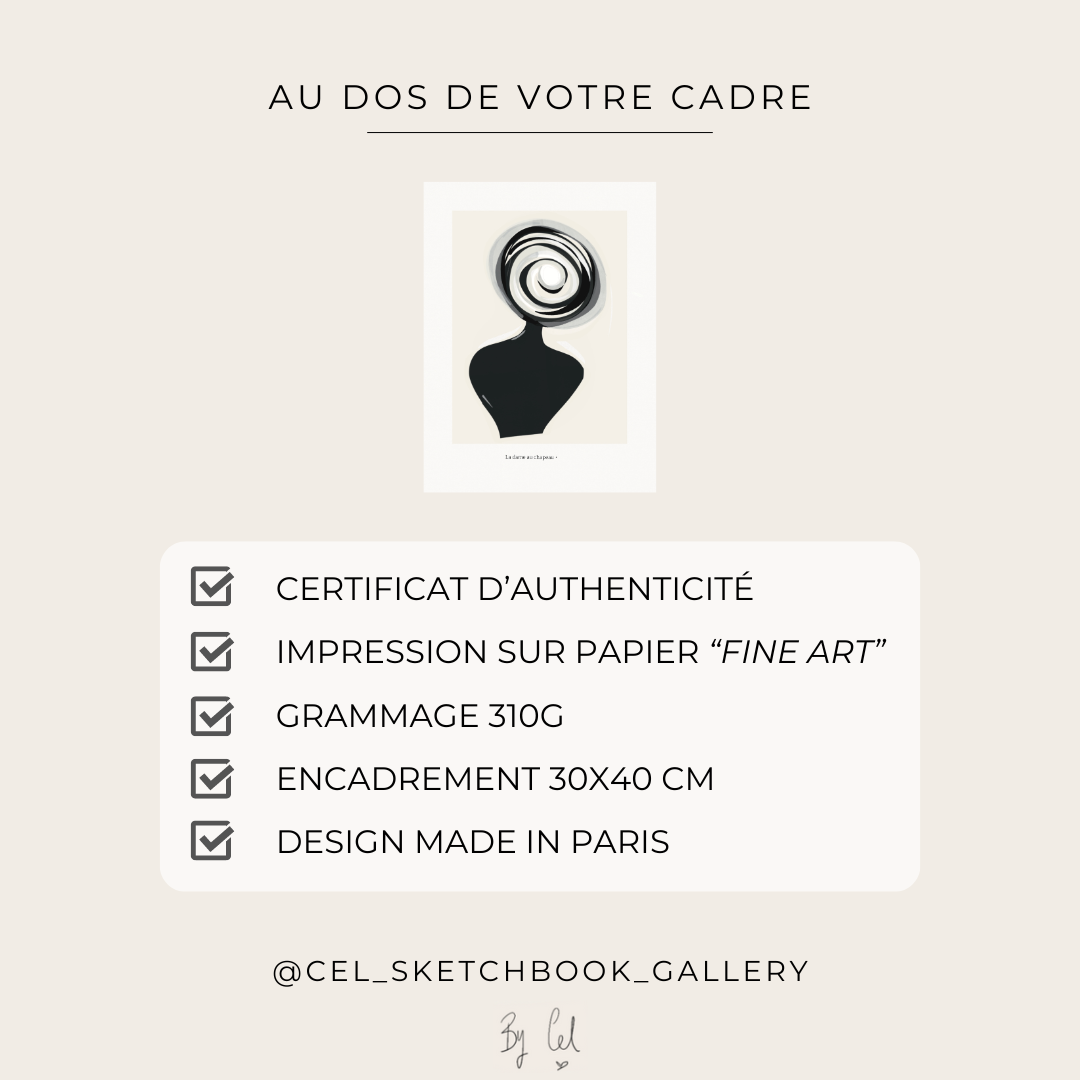 La dame au chapeau