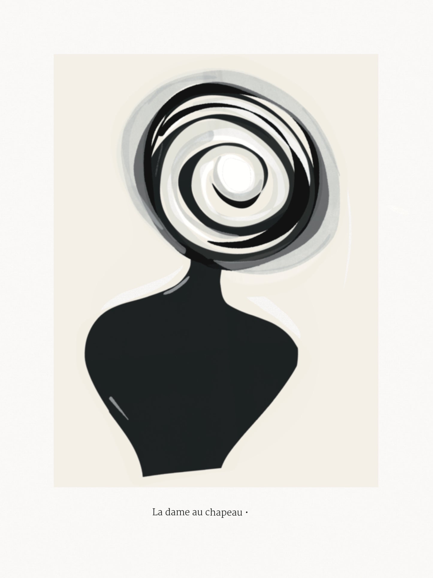 La dame au chapeau