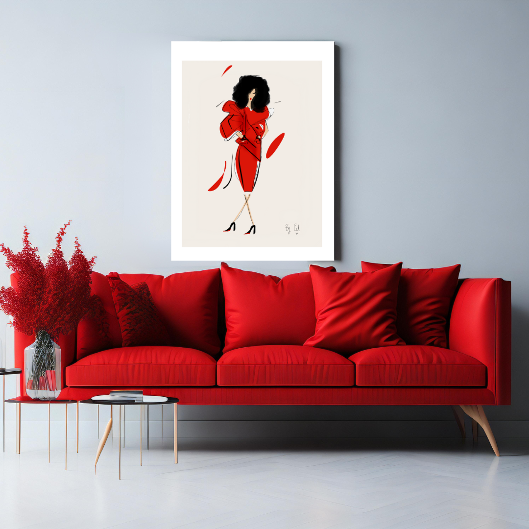 Babeth - L'envoutante red girl