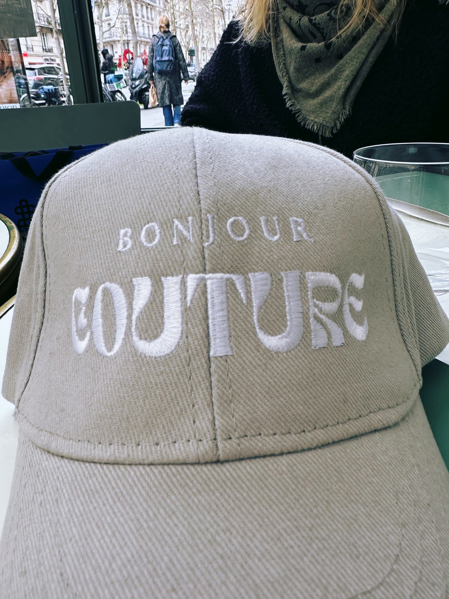 Casquette Bonjour Couture