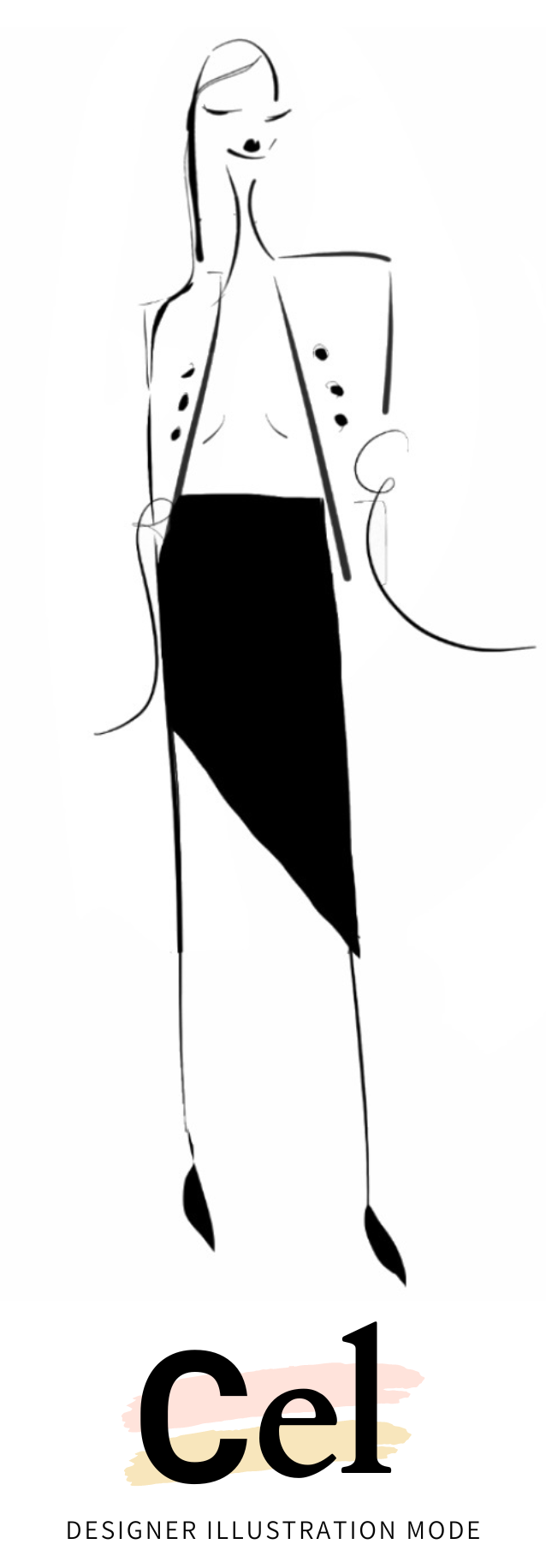Marque-pages inspiration Saint Laurent