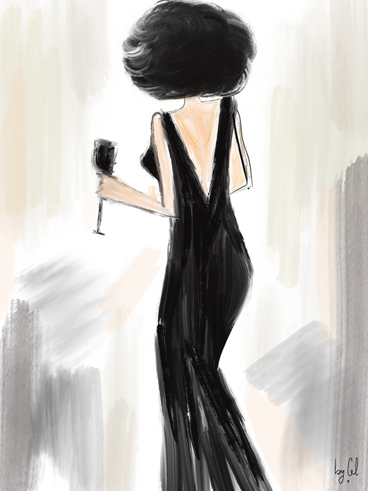 Babeth - L'élégante robe noire